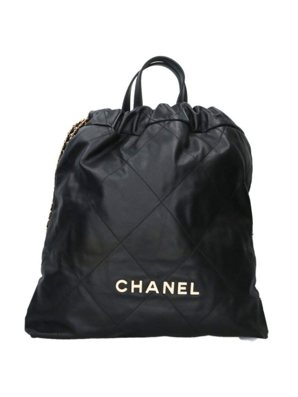 Chanel 22 Backpack Black